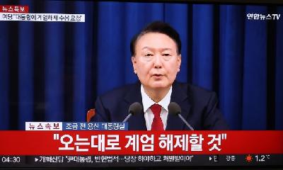 한 밤의 헤프닝으로 끝난 계엄 선포,,,후폭풍 클 듯