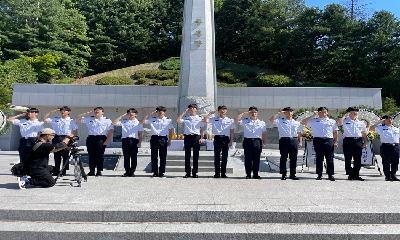 영광고등학교 J-ROTC, 제71회 현충일 추념식 참가로 나라사랑 정신 함양