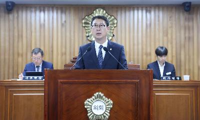 영주시의회 전풍림 의원, 주민 동의 확보와 명확한 지원계획으로 시민이 신뢰하는 명품 종합장사시설 건립하자