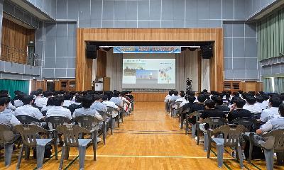 한국자유총연맹 영주시지회, 청소년 민주시민교육 실시
